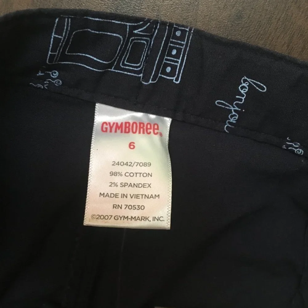 Gymboree Capri Adjustable Waist Side Zipper Girls Size 6. NWT